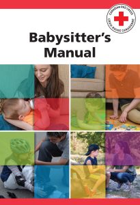 Front cover of the Canadian Red Cross Babysitter's Manual.
